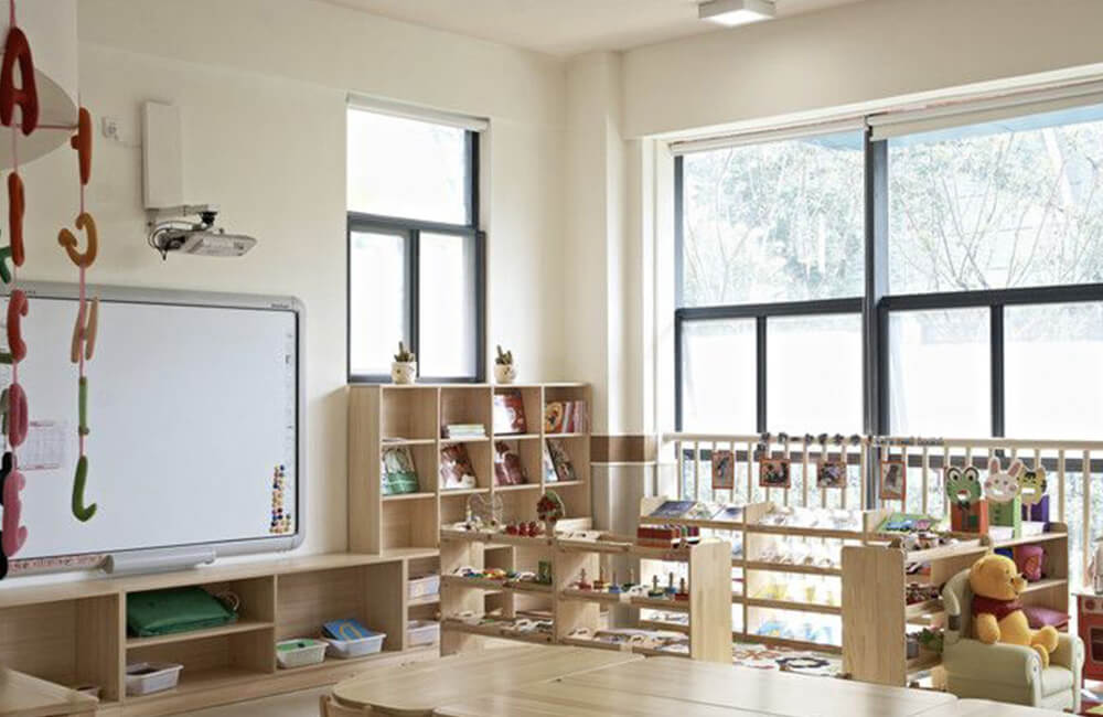 鄭州雙語幼兒園設(shè)計(jì)公司裝修案例