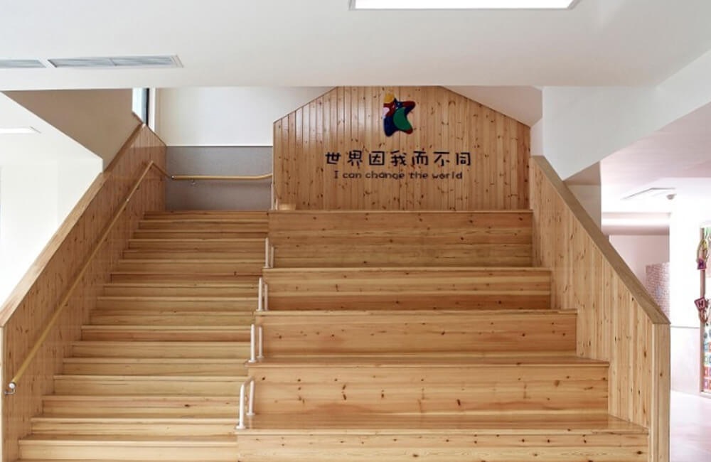 鄭州雙語幼兒園設(shè)計(jì)公司裝修案例