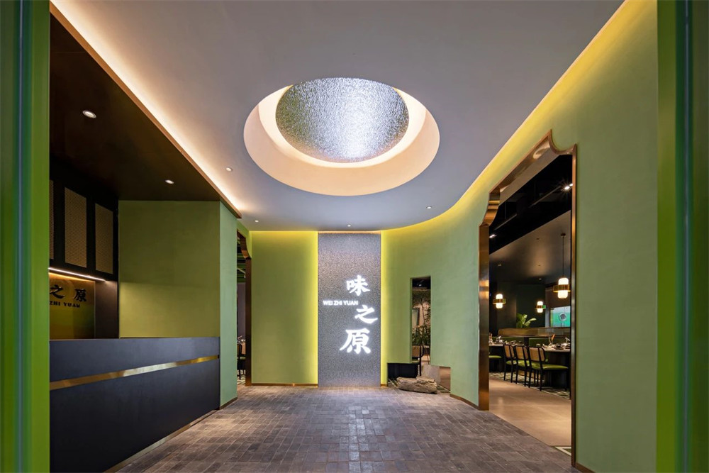 綠之境 · 味之原順德蒸菜特色餐廳裝修設計案例(圖2)